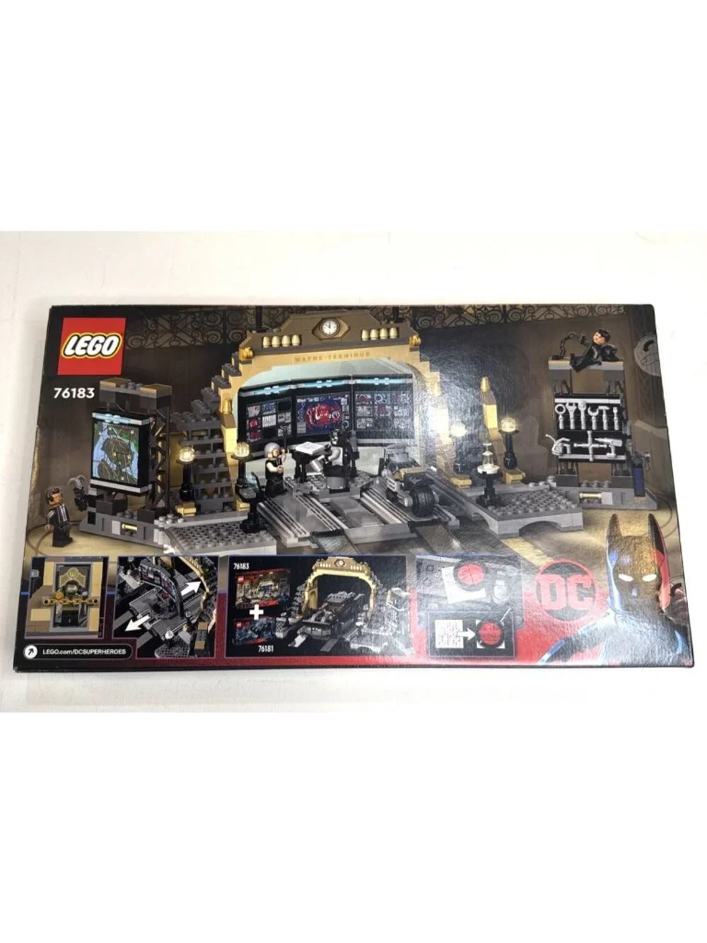 LEGO Super Heroes: Batcave: The Riddler Face-off (76183) Factory Sealed